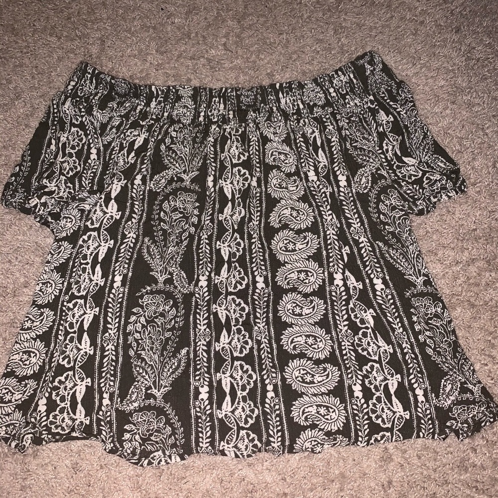Off the shoulder blouse